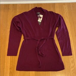 Motherhood Deep Purple Knit Sweater